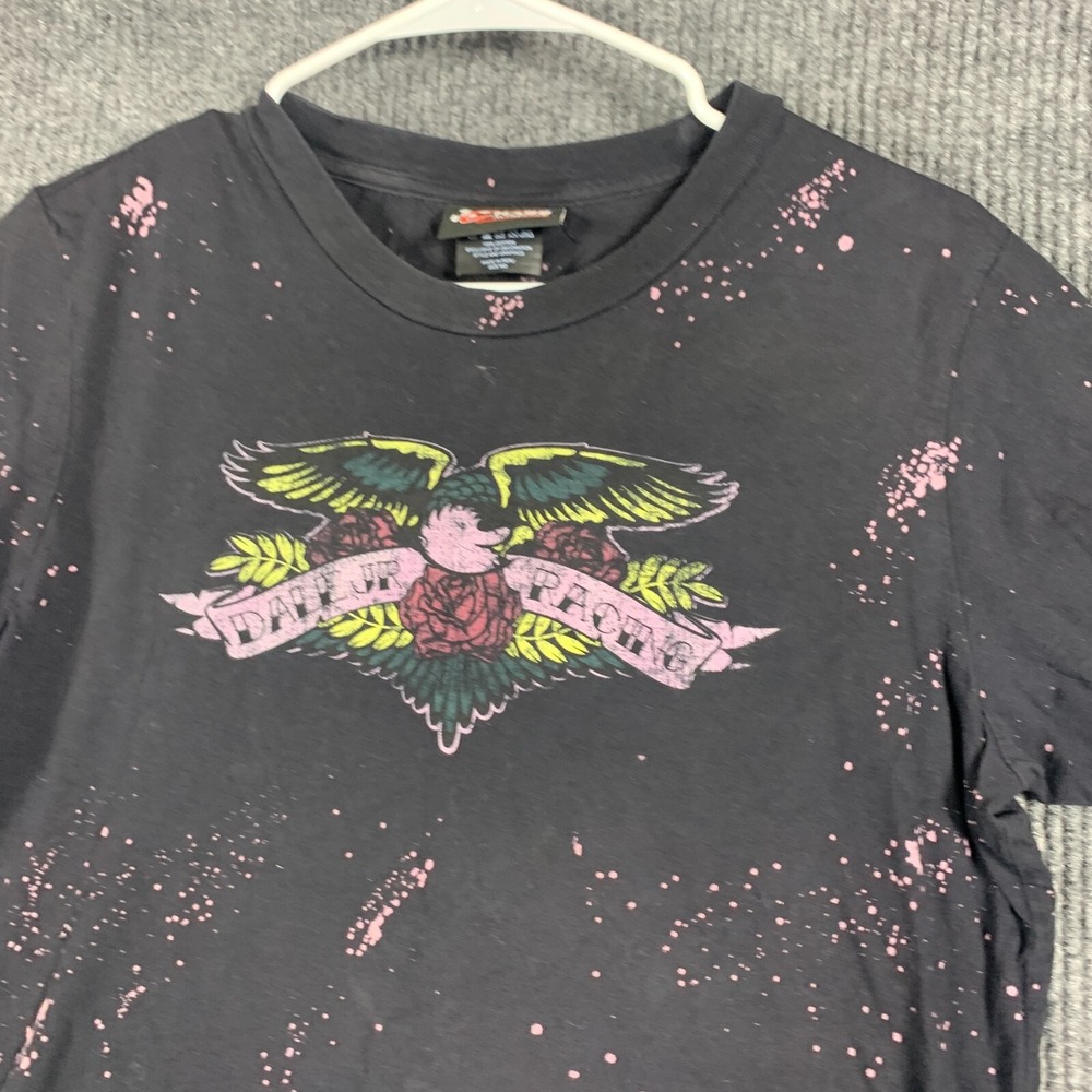 Chase Dale Earnhardt Jr T Shirt Womens M Black NASCAR Racing Beach Splatter Tee - Picture 5 of 11